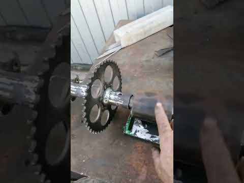 Видео: Цепной ходоуменьшитель и разблокираторы для моего мотоблока.