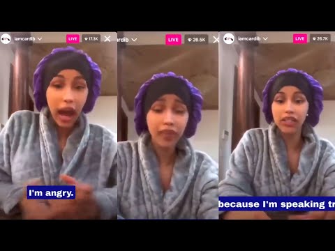 Видео: Карди Би критикует Оффсета после того, как он пожелал, чтобы её ребёнок умер в новом видео, котор...