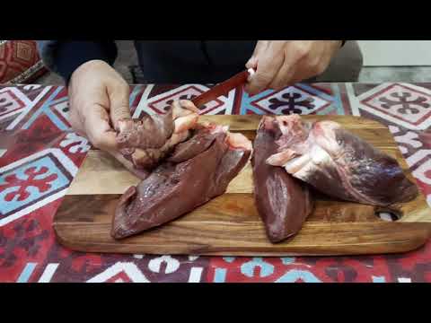 Видео: Говяжье СЕРДЦЕ по Кавказски. DANA URƏYI KAVKAZ MƏTBƏXİ ENG SUB