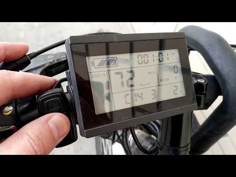 Видео: Настройка контроллера ЭЛЕКТРОВЕЛОСИПЕДА через дисплей KT LCD3