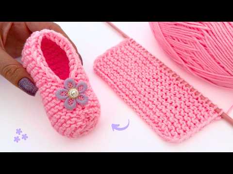 Видео: КРАСИВАЯ ВЯЗАННАЯ ОБУВЬ