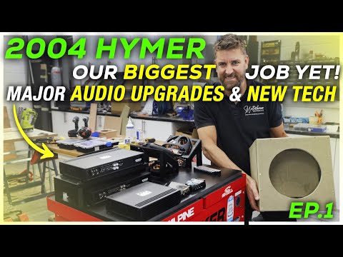 Видео: Автодом Hymer 2004 года — полная модернизация аудиосистемы Morel и установка других технологий (Н...