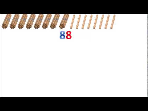 Видео: Числа от 50 до 100