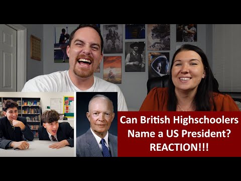 Видео: Реакция американцев: могут ли британские старшеклассники назвать президента США? РЕАКЦИЯ