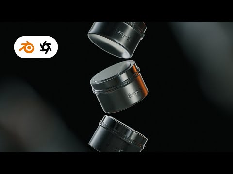 Видео: Металлический Материал и Градиентный свет в Blender Octane