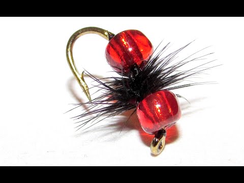 Видео: СТЕКЛЯННЫЙ МУРАВЕЙ. И хариус, и голавль балдеют от этого муравья  Вязание мушек