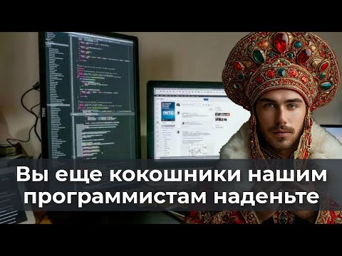 Видео: Вы еще кокошники нашим программистам наденьте