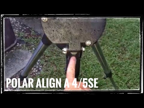 Видео: Полярное выравнивание NexStar 4se 5se
