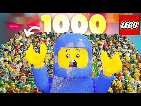 Видео: КУПИЛИ 1000 МИНИФИГУРОК ЛЕГО*