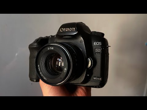 Видео: Canon 5D mk II и Helios–44M для съемки интервью в 2023 году
