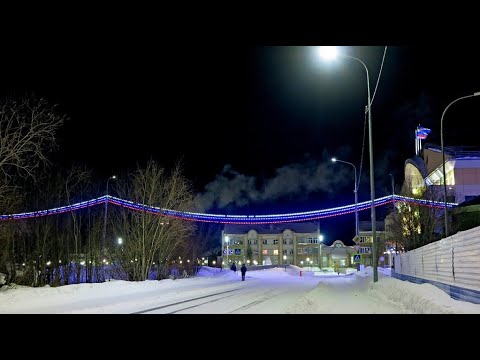Видео: Зимний Тарко-Сале (мини-экскурсия)