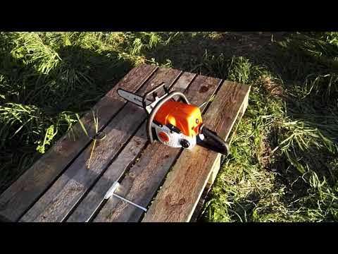Видео: Спицино мой участок . Пилим кустарник  бензопила  Штиль мс 180