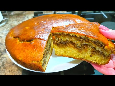 Видео: Яблочный ПИРОГ как ТОРТ, а Готовится в 100 раз Проще! Быстро, Просто и Очень Вкусно!