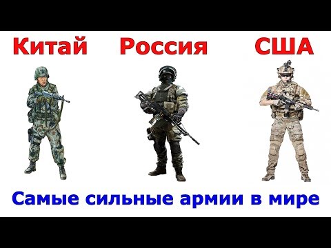 Видео: Сравнение самых сильных армий в мире