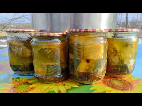 Видео: КОНСЕРВЫ ИЗ КОПЧЁНОЙ СКУМБРИИ В АВТОКЛАВЕ