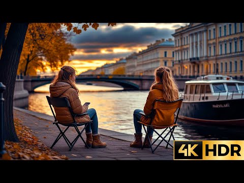 Видео: 🇷🇺 4K HDR От Сенной площади до Семимостья по каналу Грибоедова. САНКТ-ПЕТЕРБУРГ.
