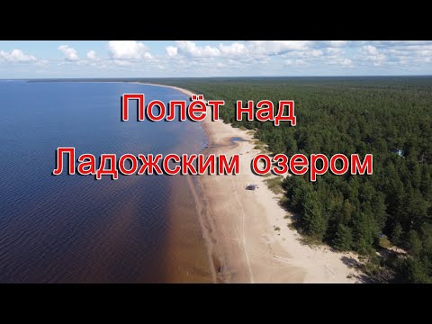 Видео: Ладожское озеро видео с дрона/ DJI Mini 2 Видео/ 4К съёмка