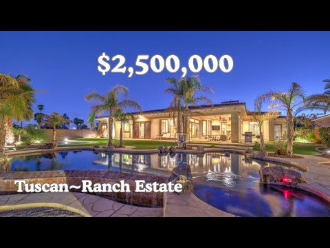 Видео: Посетите тосканское ранчо стоимостью 2,5 млн долларов в Лас-Вегасе!
