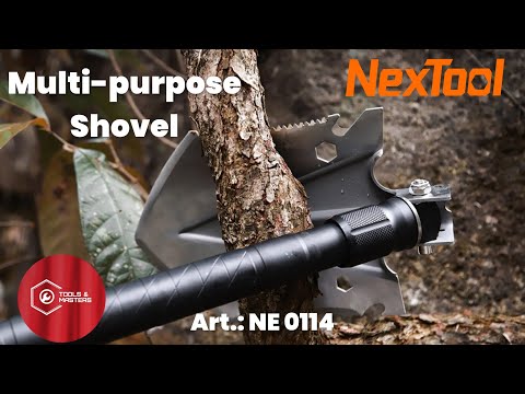 Видео: ‼️NEXTOOL "Multi-Purpose Shovel",art.NE0114.Лопата 15in1 для туризма и выживания.Обзор и тест.‼️