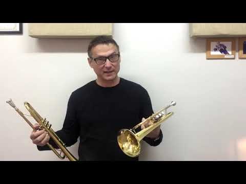 Видео: Trumpet YAMAHA YTR 2335 vs. cornet Yamaha 2335. сравнительный тест