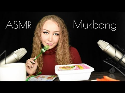 Видео: ASMR Mukbang Ответы на вопросы / Доширак / Асмр Звуки еды /  ASMR Eating /  АСМР Итинг