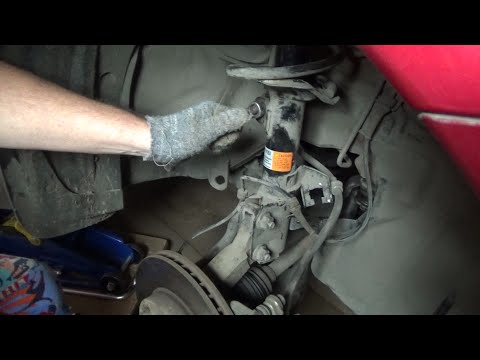 Видео: Стойка "Nissan Note" и замена её верхней чашки.