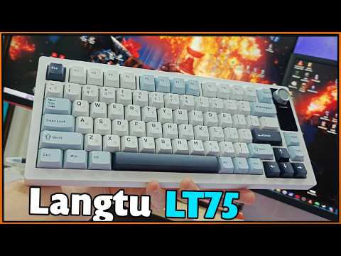 Видео: Лучше не будет?! Топовая сборка, начинка и стабы - Langtu LT75 с роллером и экранчиком #Langtu