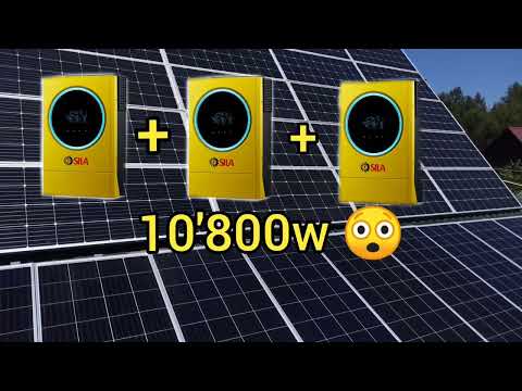 Видео: Интересные решения в солнечной электростанции...