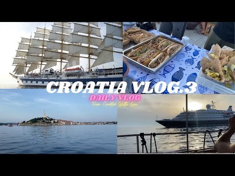 Видео: На море в Хърватия: Залез с делфини, вечеря във Fažana,сбогуване с морето и заслужава ли си Хърватия