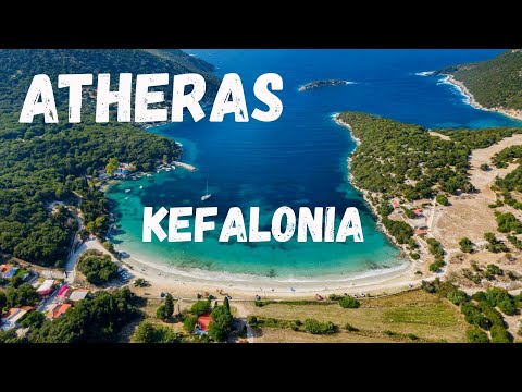 Видео: Пляж Атера, Кефалония, Греция