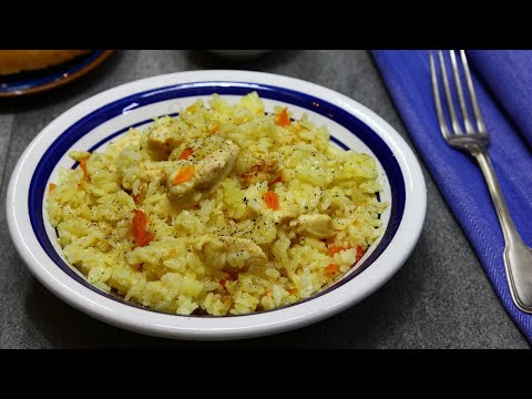 Видео: Пиле с ориз в мултикукър - най-лесното и бързо за приготвяне!