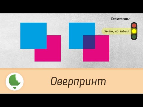 Видео: Оверпринт