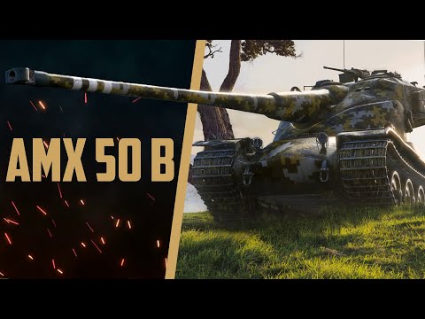 Видео: AMX 50 B ПРЕОДОЛЕВАЮ САМУЮ ВЫСОКУЮ В ИГРЕ ПЛАНКУ НА 3 ОТМЕТКИ ЗА СТРИМ | Tanks Blitz