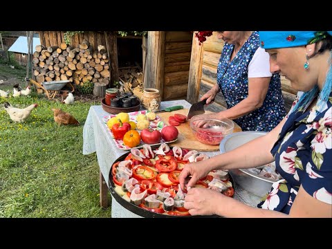 Видео: Форель і сир (будз) за бабусиним рецептом, приготованим у гірському селі