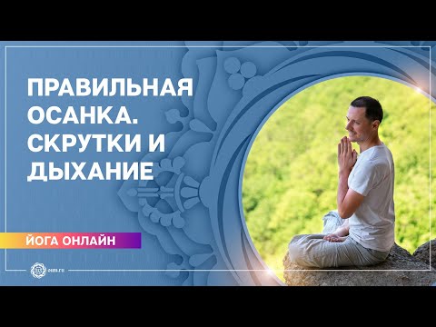 Видео: Правильная осанка. Скрутки и дыхание. Александр Дувалин