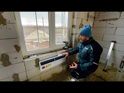 Видео: ТЕПЛО И УЮТ ЗА КОПЕЙКИ! Установил конвекторы отопления в дом 🏠