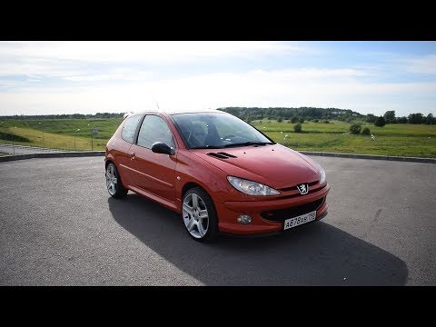 Видео: Пежо 206 RC 2.0 177 л.с. Гонка в идеальном состоянии!
