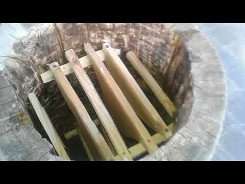 Видео: Колода (борть) для пчел