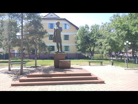 Видео: Тараз(Джамбул) От 15-го микрорайона полный Обзор ул. Пушкина
