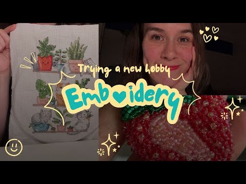 Видео: 🧵 Вышивка крестиком: пробую новое хобби.