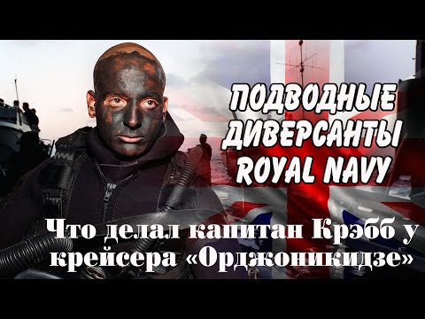 Видео: Подводные диверсанты Великобритании . Что делал капитан Крэбб у крейсера "Орджоникидзе".