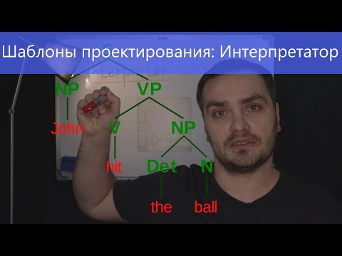 Видео: Шаблоны проектирования: Интерпретатор (Interpreter)