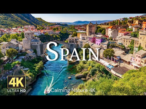 Видео: 3-ЧАСОВОЙ ФИЛЬМ С ДРОНА: ИСПАНИЯ 4K + живописный фильм для релаксации + вдохновляющая кинематографич