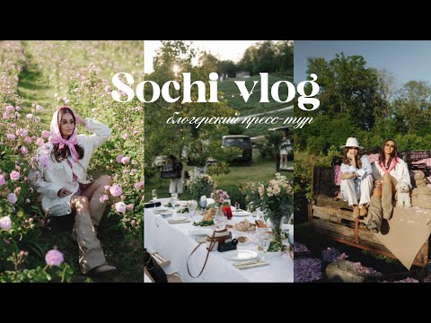 Видео: Мой первый пресс-тур с брендом | Сочи | работа блогера - какого это?