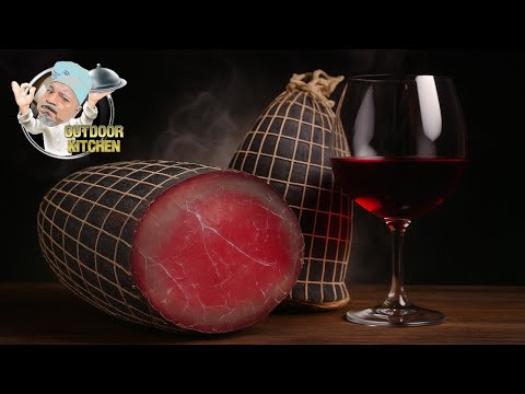 Видео: Рецепт ветчины с красным вином и говядиной