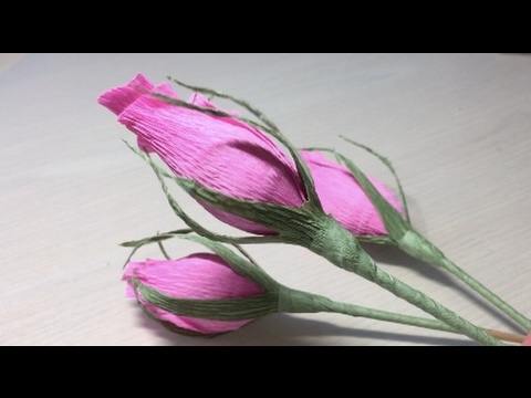Видео: Бутон розы из конфет