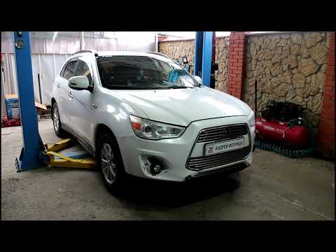Видео: Пропуски зажигания в первом цилиндре на Mitsubishi ASX Мицубиси АСХ 1,8 2013 года 1часть