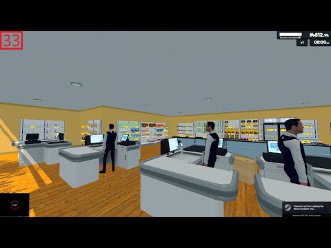 Видео: Разорили магазин  в  Supermarket Simulator №33