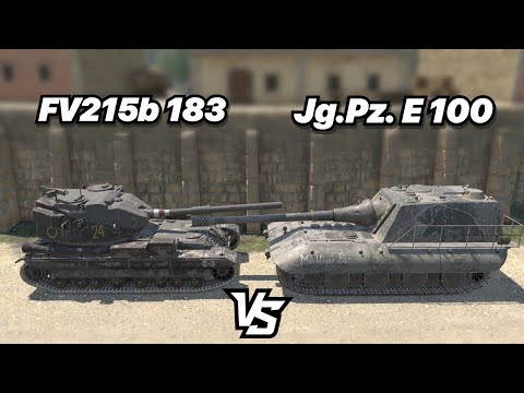 Видео: НА ЗАБИВ#149 | ЛЕГЕНДАРНАЯ БИТВА | БАБАХА против БОССА | FV215b 183 vs Jg.Pz. E 100