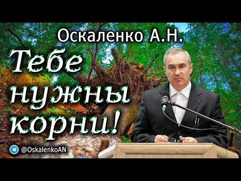 Видео: Оскаленко А.Н. Тебе нужны корни!